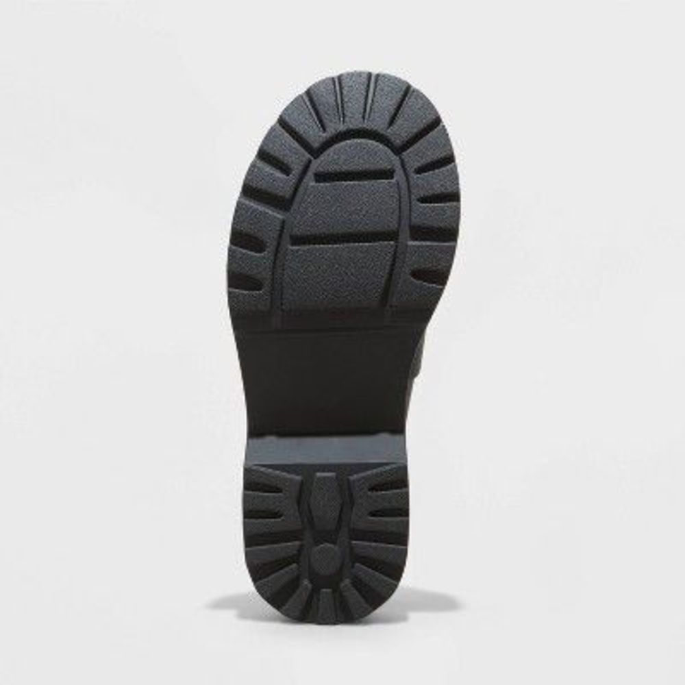 Women's Lacey Loafer Flats - Wild Fable Black 7 - Picture 3 of 3